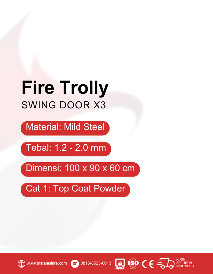 Spesifikasi Fire Trolly