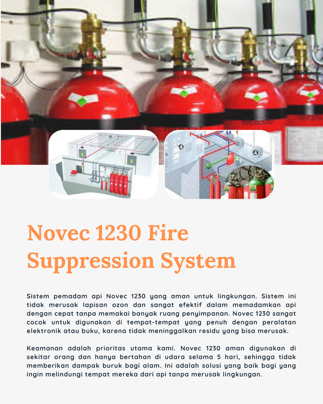 Novec 1230-fire-suppression system