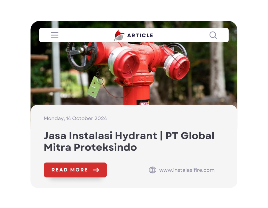 Jasa Instalasi Hydrant | PT Global Mitra Proteksindo